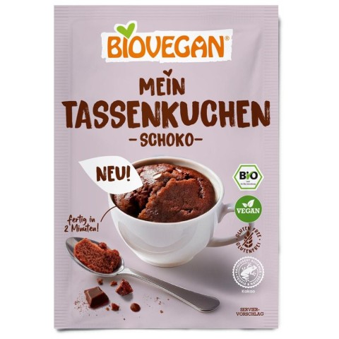 Biovegan, Mix bio pentru prajitura cu ciocolata fara gluten - 55 g, biomag.ro