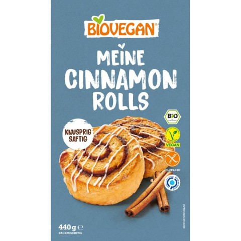 Faina BIO si premixuri, Mix bio pentru rulouri cu scortisoara fara gluten - 440 g, biomag.ro