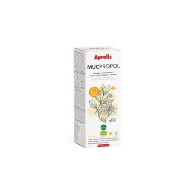 Mucpropol sirop bio de tuse cu propolis si grindelia, 250ml