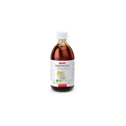 Intersa Labs - Aprolis, Mucpropol sirop bio de tuse cu propolis si grindelia, 250ml, biomag.ro