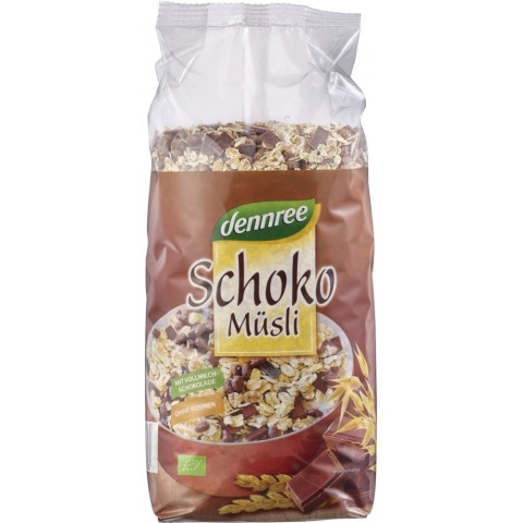 Musli bio, Musli cu ciocolata organica - 750 g, biomag.ro