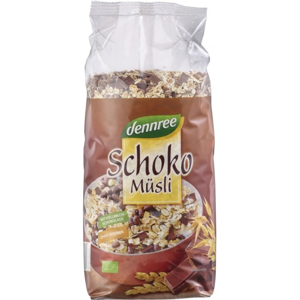 Musli cu ciocolata organica - 750 g