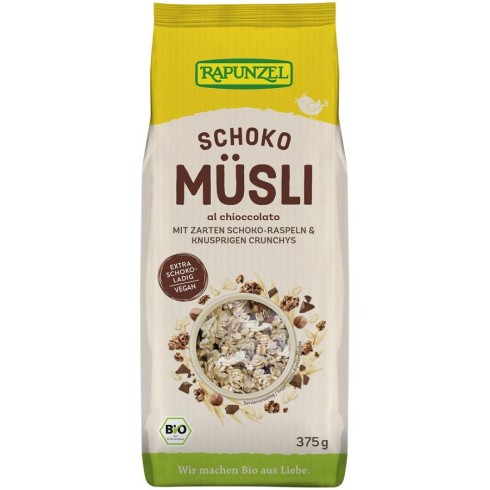 Musli ecologic cu amarant si ciocolata - 375 g