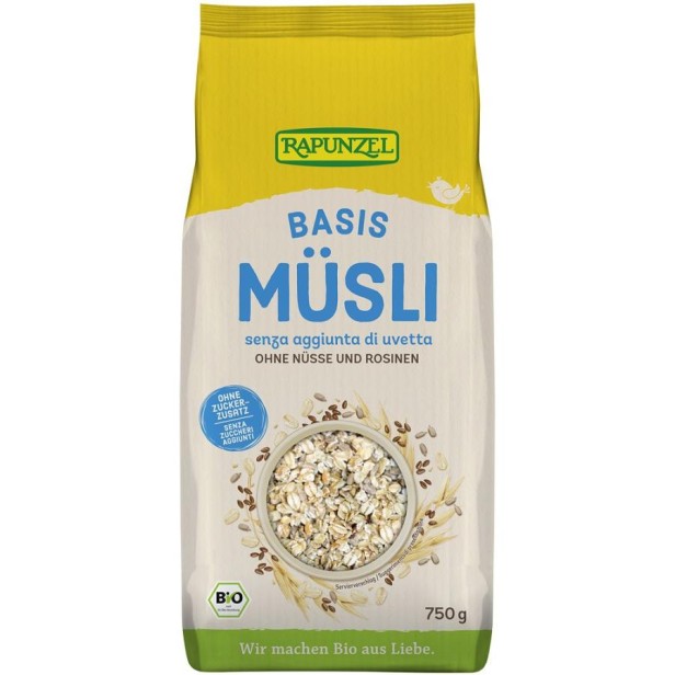 Musli bio de baza fara zahar adaugat - 750 g