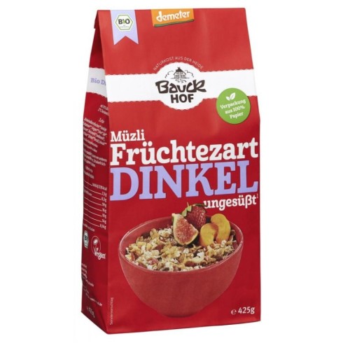 Musli de spelta cu fructe neindulcit - 425 g