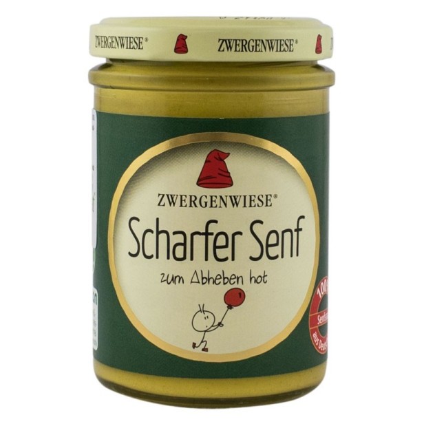 Mustar bio iute, 160ml