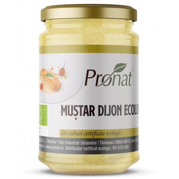 Mustar dijon bio, 300g