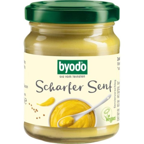 Mustar bio, Mustar iute fara gluten ecologic - 125 ml, biomag.ro