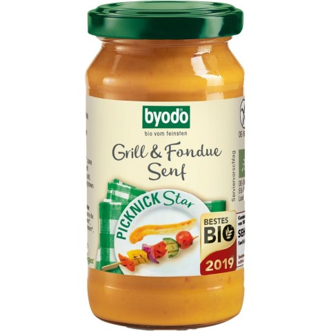 Mustar bio, Mustar bio fara gluten gratar si fondue - 200 ml, biomag.ro