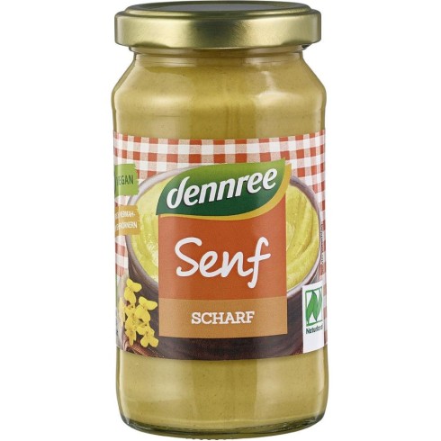 Mustar bio picant - 200 ml