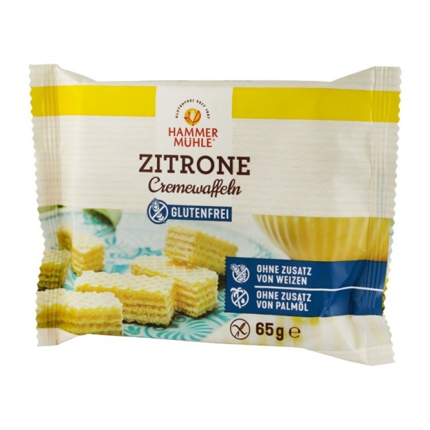 Napolitane cu crema de lamaie, 65g hammer