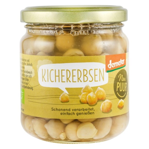 Naut bio si demeter, 200g nur puur