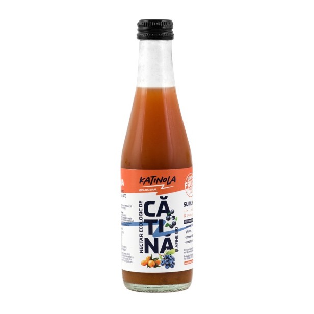 Nectar bio de catina cu afine 250ml