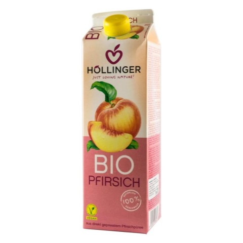 Hollinger, Nectar bio din piersici, 1000ml, biomag.ro