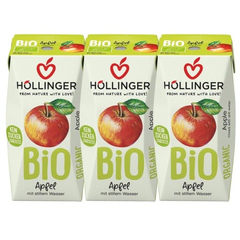 Hollinger, Nectar de mere bio - 600 ml, biomag.ro