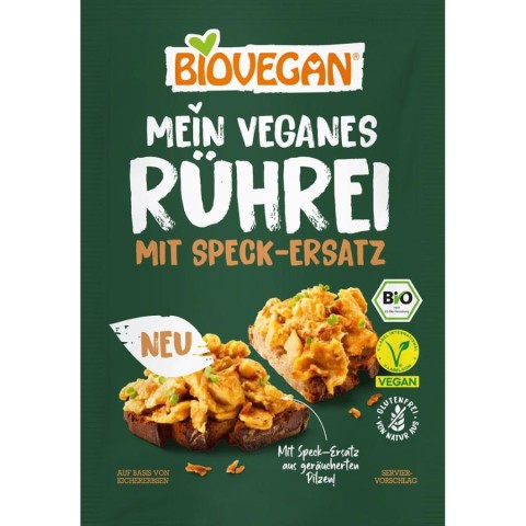 Ingrediente bio pentru copt, Inlocuitor bio vegan pentru oua batute cu ciuperci shiitake fara gluten - 50 g, biomag.ro