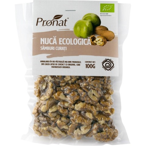 Fructe uscate, Nuca bio samburi curati, 100g, biomag.ro