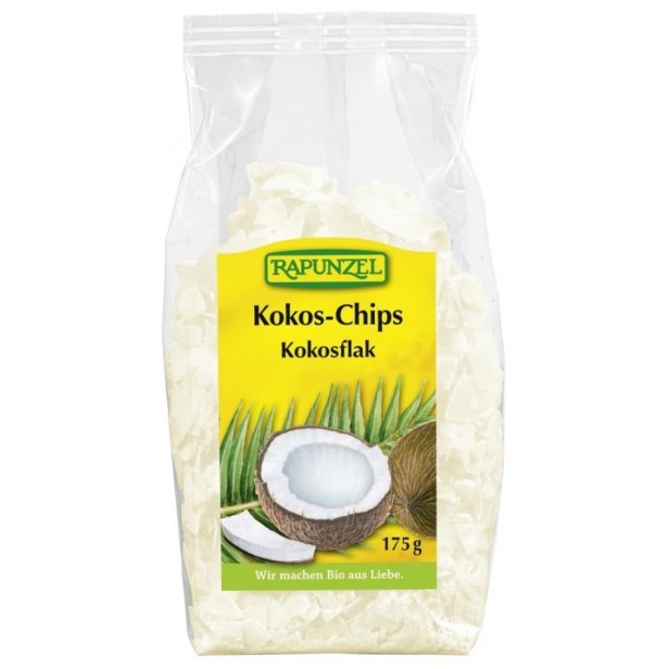 Chipsuri bio din nuca de cocos - 175 g
