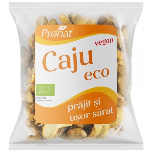 Nuci caju bio prajite si usor sarate 50g