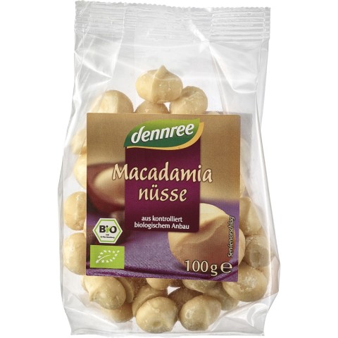 Desert & rontaieli, Nuci macadamia - 100 g, biomag.ro