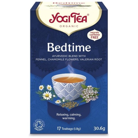 Yogi Tea, Oferta 1 x ceai bio calmant, 17 pliculete x 1.8g (30.6g) + 1x ceai bio de seara, 17 pliculete 30.6g yogi, biomag.ro