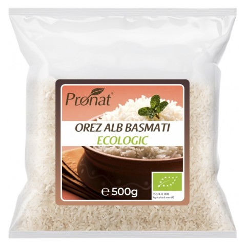 Pagina 11 Hrana sanatoasa, Orez alb basmati bio, 500g, biomag.ro
