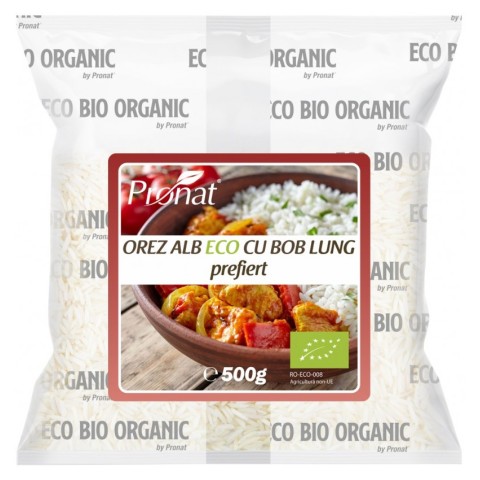 Pagina 11 Hrana sanatoasa, Orez alb bio cu bob lung, prefiert, 500g, biomag.ro