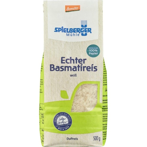 Orez basmati alb ecologic - 500 g