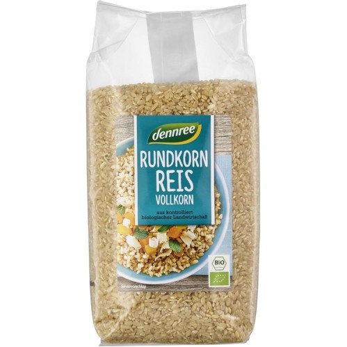 Orez integral bio cu bob rotund - 1 kg