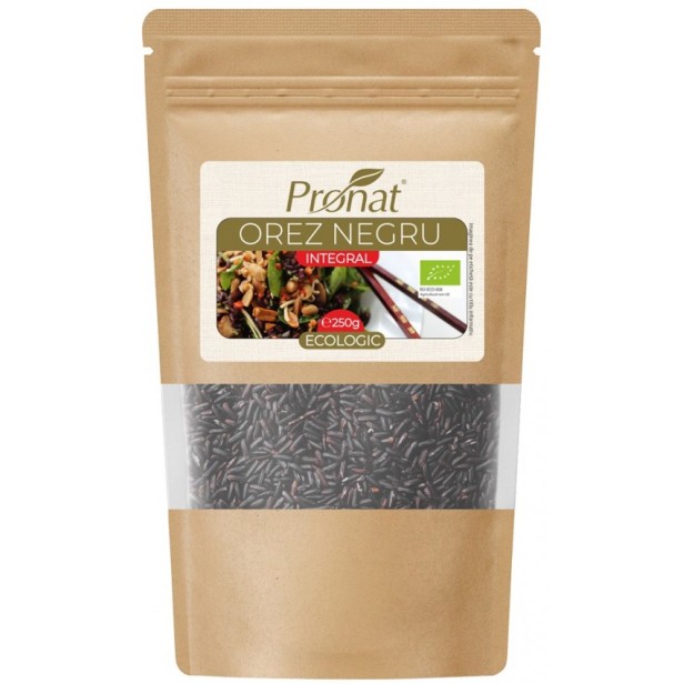 Orez negru integral bio, 250g