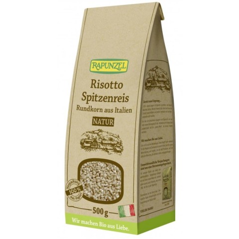 Orez bio, Orez risotto bio cu bob rotund ascutit natur - 500 g, biomag.ro