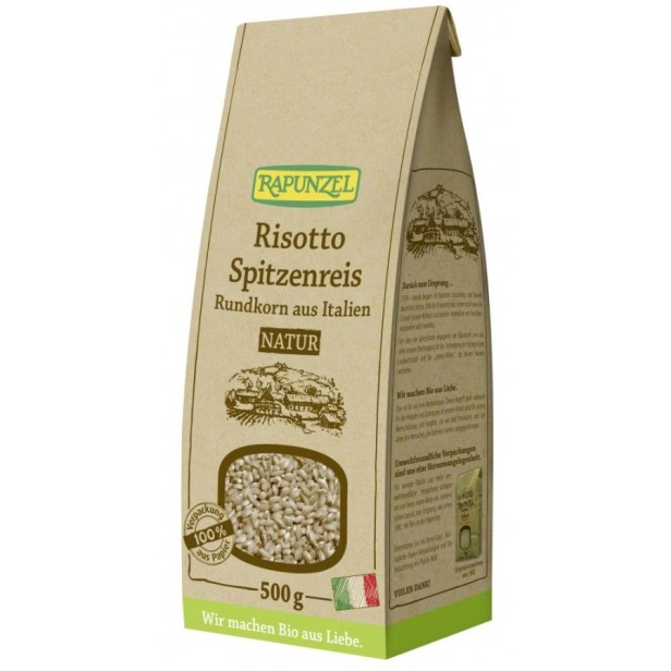 Orez risotto bio cu bob rotund ascutit natur - 500 g