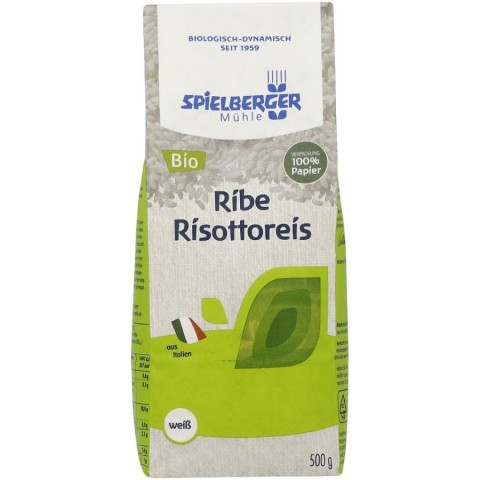Spielberger, Orez bio risotto alb - 500 g, biomag.ro