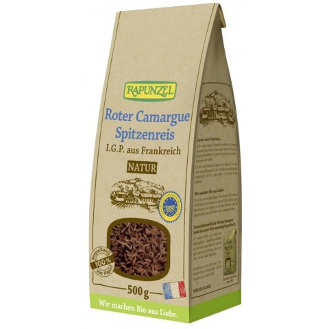 Orez bio, Orez rosu bio camargue natur - 500 g, biomag.ro