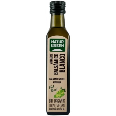 Otet balsamic bio din vin alb, 250ml natur