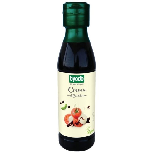 Otet balsamic bio crema cu busuioc - 150 ml