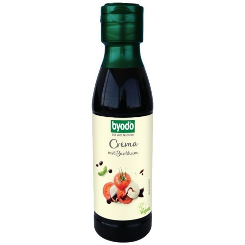 Otet balsamic bio crema cu busuioc - 150 ml