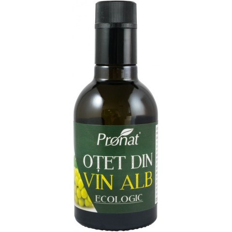 Otet, Otet bio din vin alb 12% aciditate, 250ml, biomag.ro