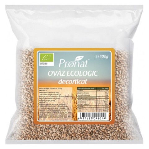 Pagina 2 Cereale bio, Ovaz bio decorticat, 500g, biomag.ro