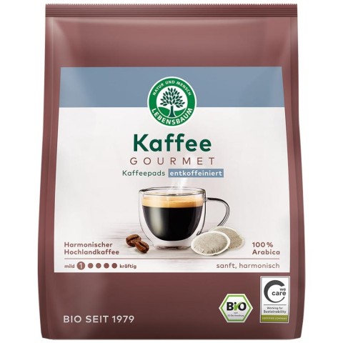Lebensbaum, Paduri de cafea bio cremoasa decofeinizata - 126 g, biomag.ro