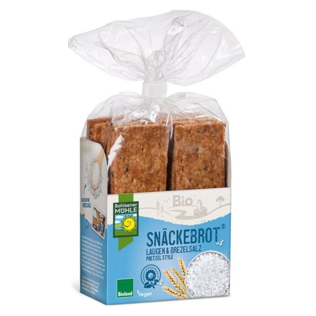 Paine bio crocanta cu sare de mare, 200g bohlsener muhle