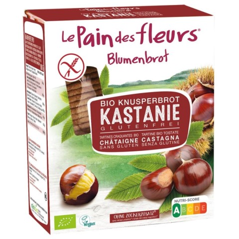 Paine bio, Paine bio cu castane fara gluten - 150 g, biomag.ro