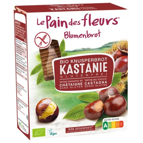 Paine bio cu castane fara gluten - 150 g
