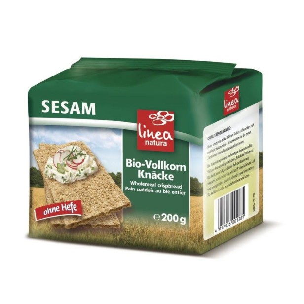 Paine crocanta din secara integrala cu susan - 200 g