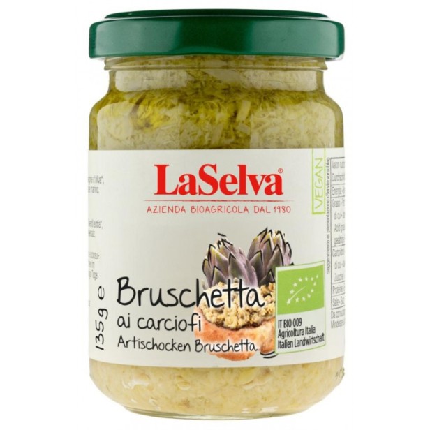 Pasta bio bruschetta pe baza de anghinare, 130g