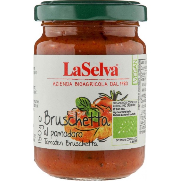 Pasta bio bruschetta pe baza de rosii, 130g