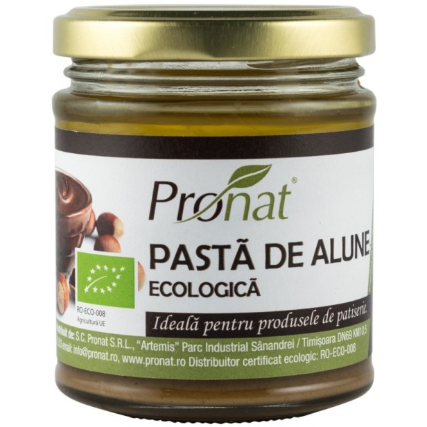 Pasta de alune bio, 170g