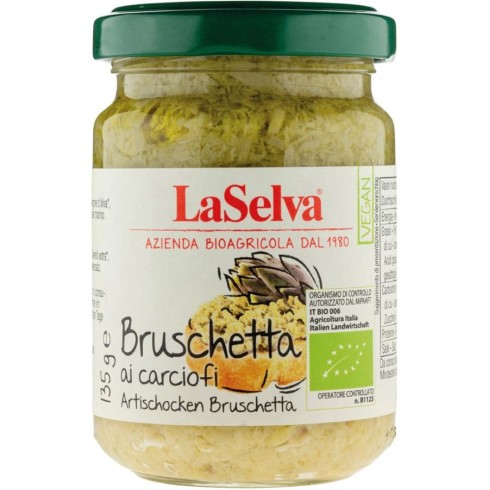 Pasta bio de anghinare pentru bruschete - 135 g