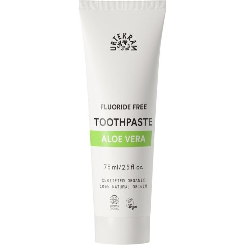 Urtekram, Pasta de dinti cu aloe vera bio - 75 ml, biomag.ro
