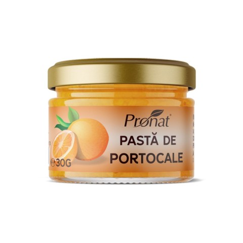 Pronat Glass Pack, Pasta de portocale 30g, biomag.ro